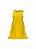 Vestido dama color amarillo, talla 8
