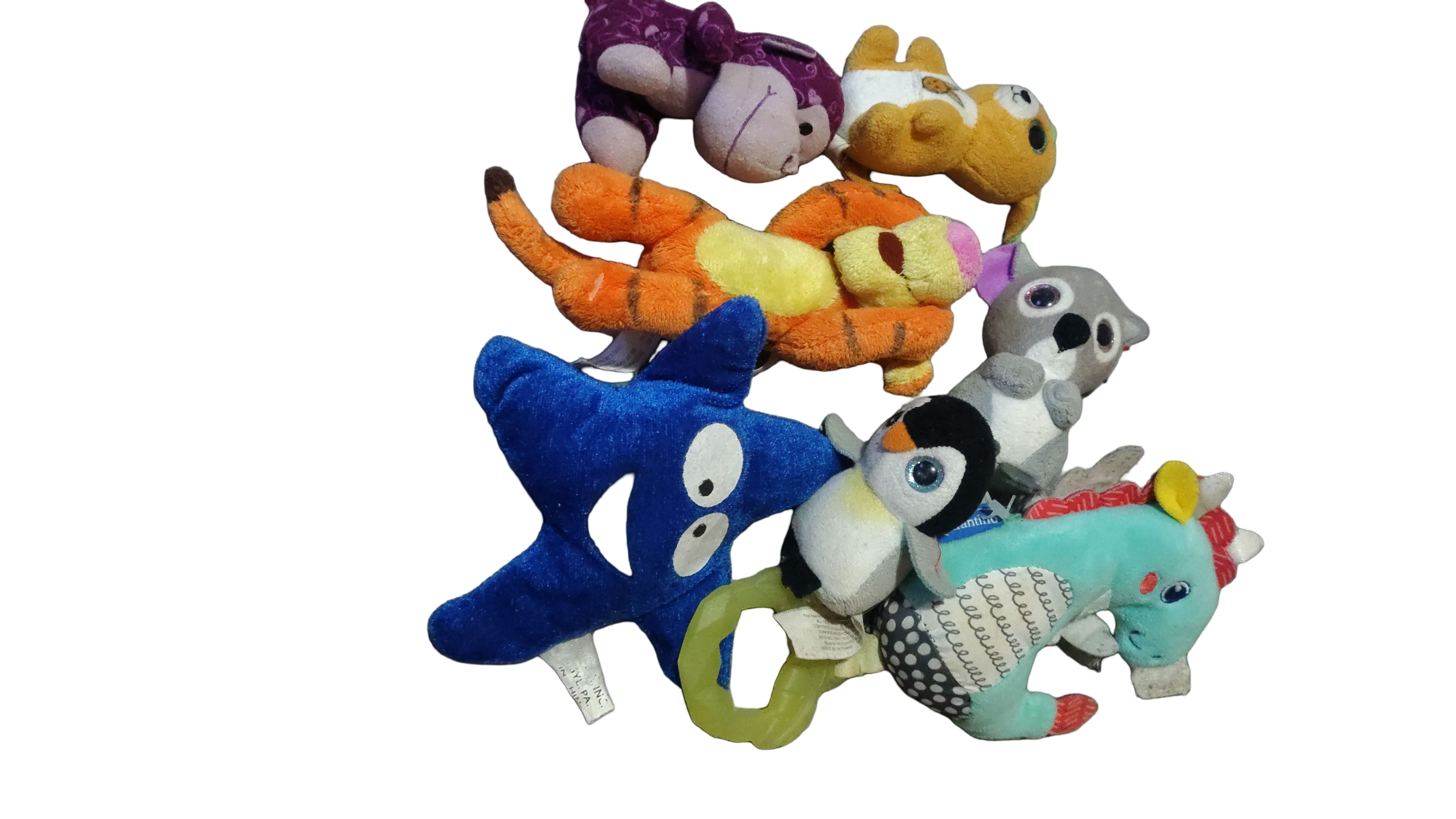 Set se peluches pequeños